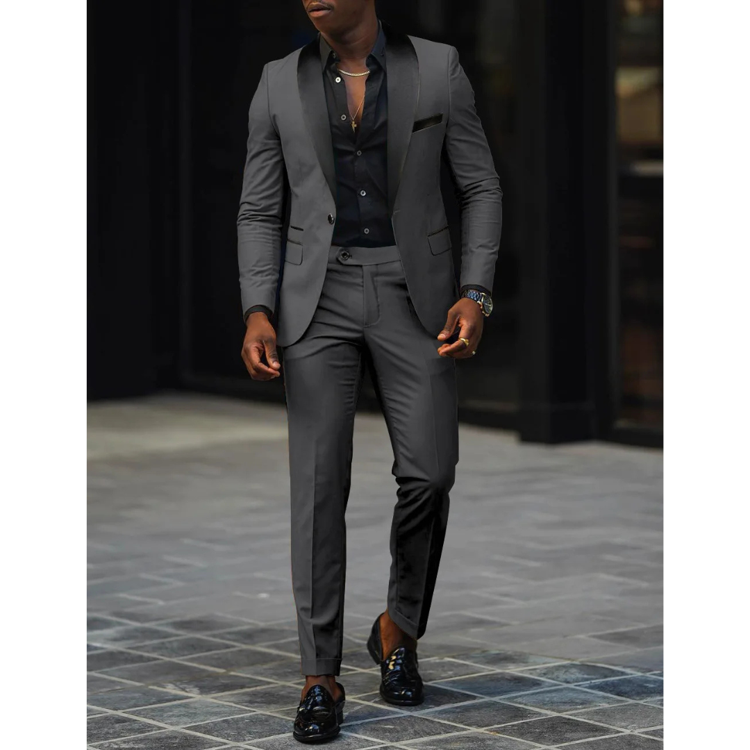 Gaspare - Completo Uomo Vestibilità Sartoriale Revers Lancia