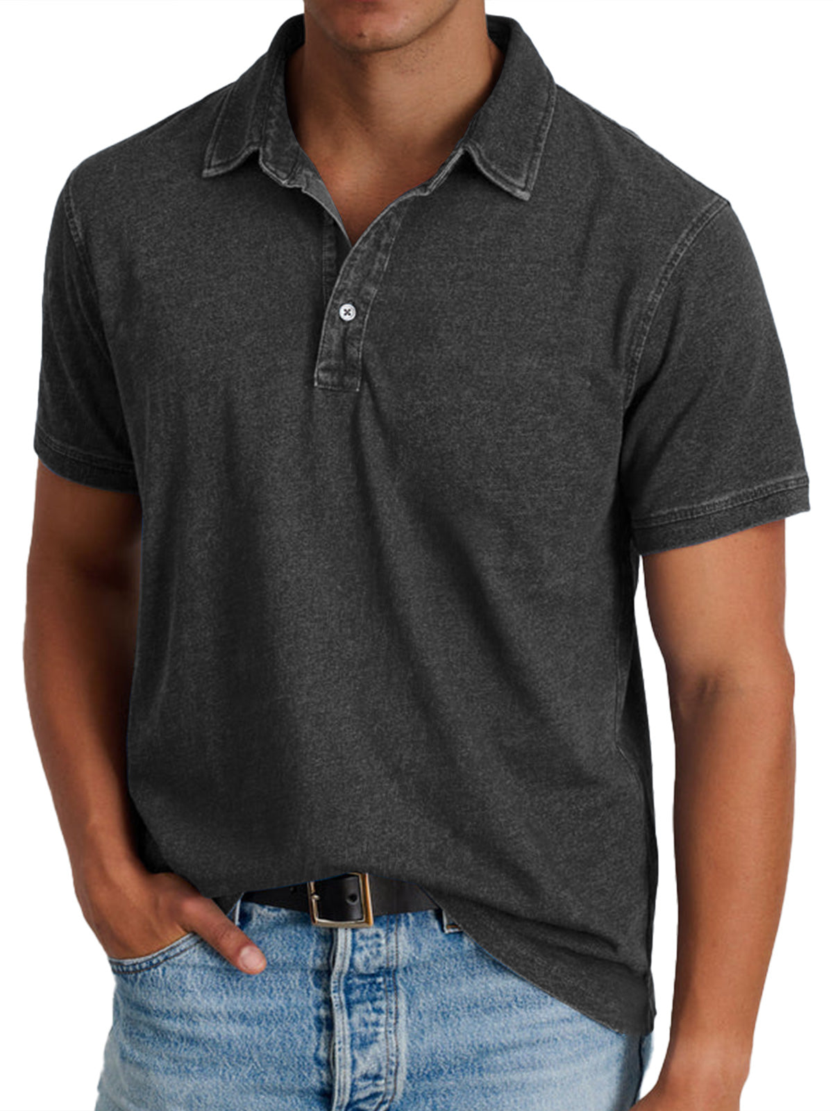 Davide – Polo Elegante Con Colletto Classico
