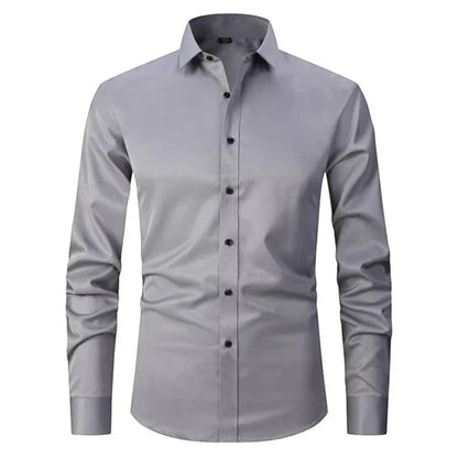 Filippo – Camicia Da Uomo A Maniche Lunghe Casual