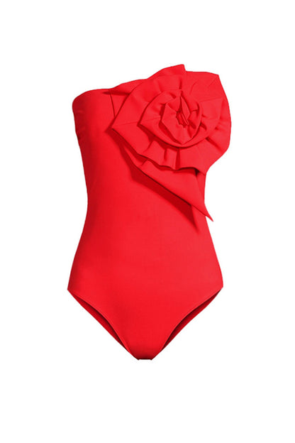 Krizia – Costume Due Pezzi Senza Spalline Con Copricostume Elegante
