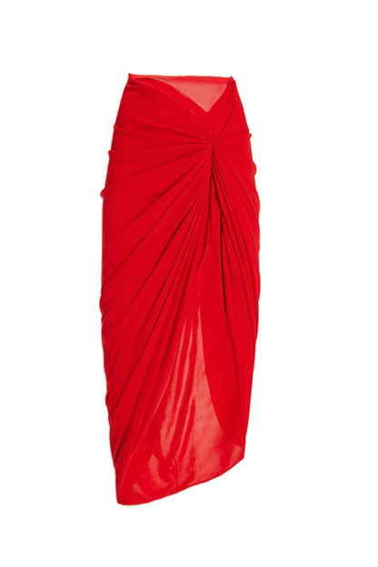 Krizia – Costume Due Pezzi Senza Spalline Con Copricostume Elegante