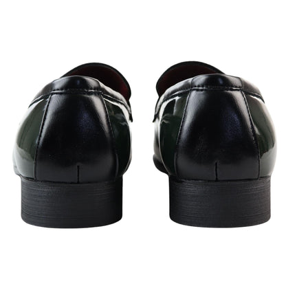 Cesare – Mocassino Uomo Vernice con Nappine Slip-On Formale