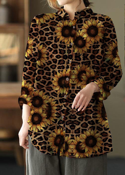 Martina - Blusa Tunica Patchwork Rossa Elegante