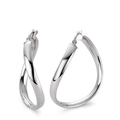 Lucisia – Orecchini a Cerchio Argento Rodiato