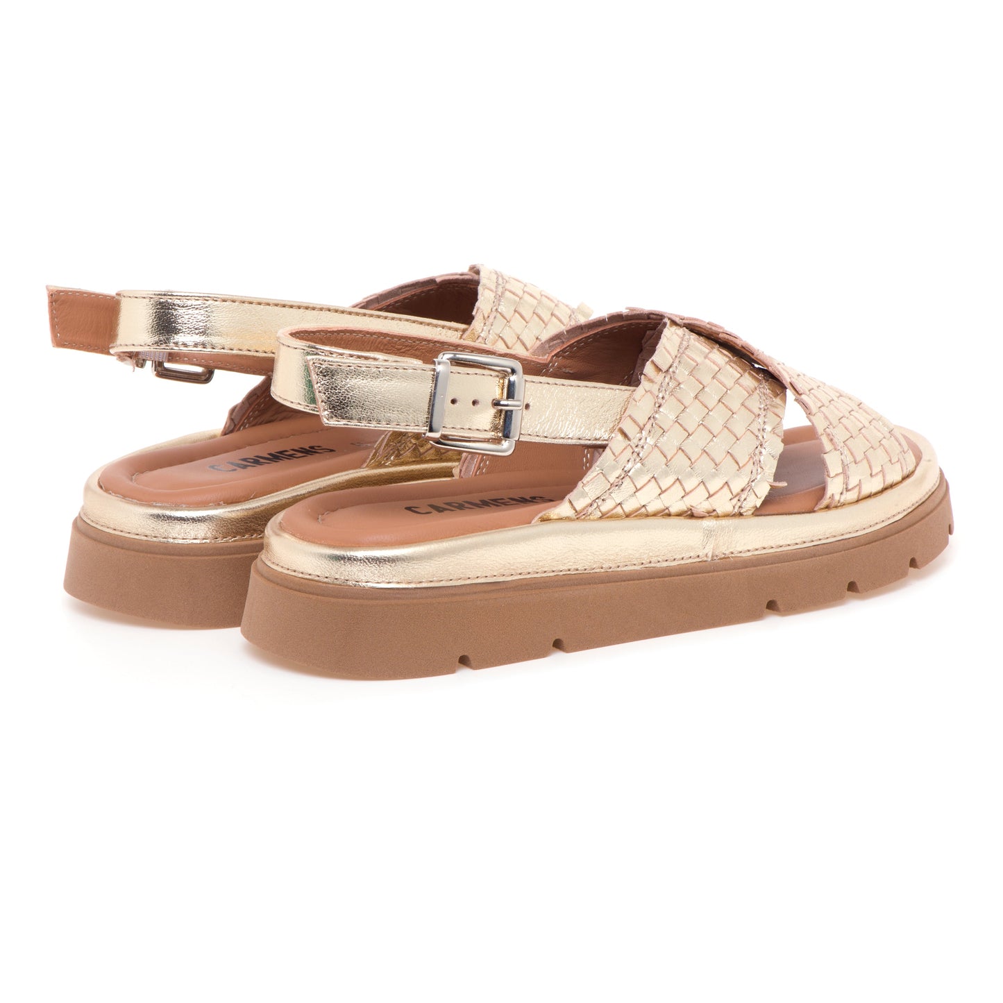 Angelica - Sandali Carmens Padova doppia fascia intrecciata
