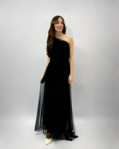 Rosilde - Abito Monospalla Caterina Donna Elegante Femminile