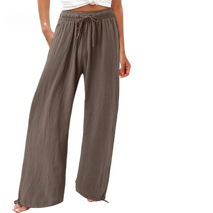 Fosca – Pantaloni Per Il Tempo Libero Dal Design Ampio E Fresco