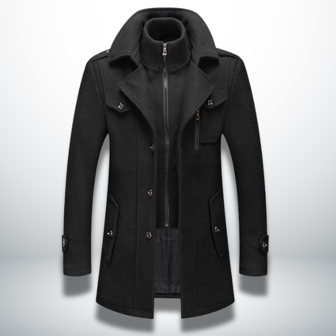 Diomede - Cappotto Uomo Caldo Elegante Stile Moderno