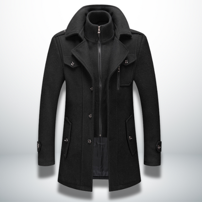 Diomede - Cappotto Uomo Caldo Elegante Stile Moderno