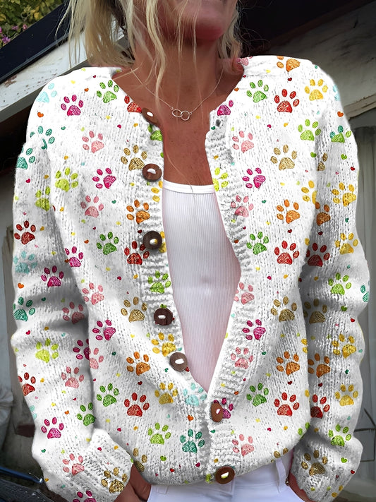 Imelda - Cardigan floreale dal design femminile e sofisticato