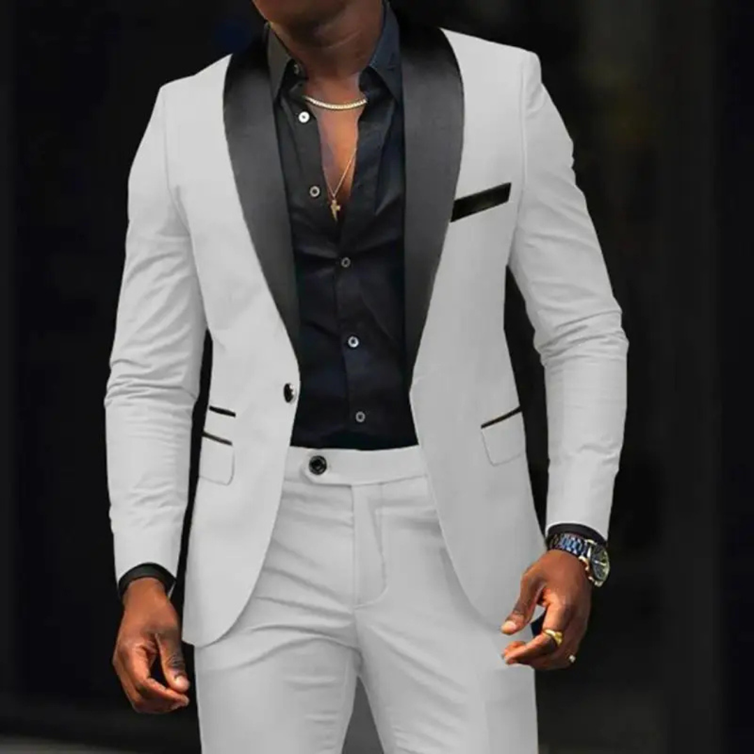 Gaspare - Completo Uomo Vestibilità Sartoriale Revers Lancia