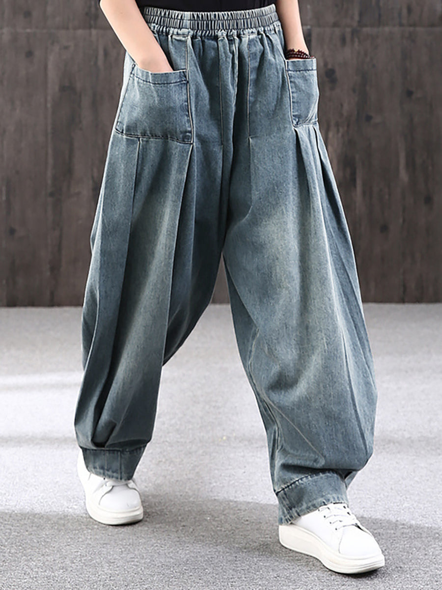 Teresa - Jeans Donna Largo Colore Semplice