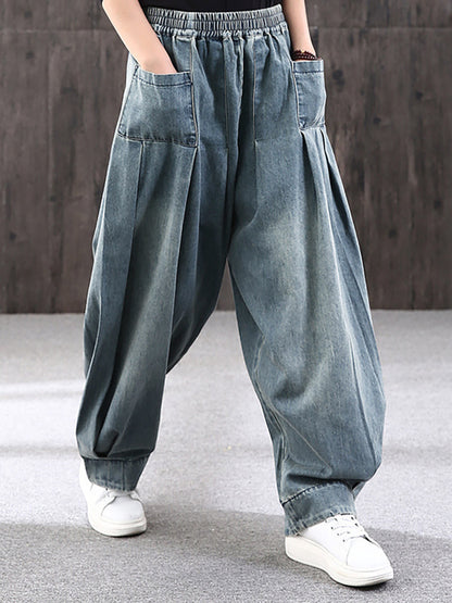 Teresa - Jeans Donna Largo Colore Semplice