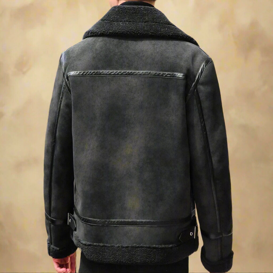 Ferruccio - Cappotto Invernale Uomo Cinturato Elegante