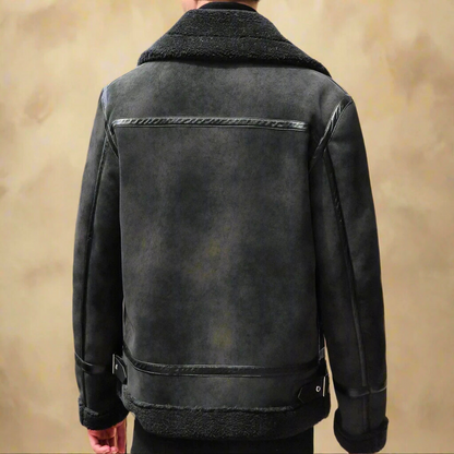Ferruccio - Cappotto Invernale Uomo Cinturato Elegante