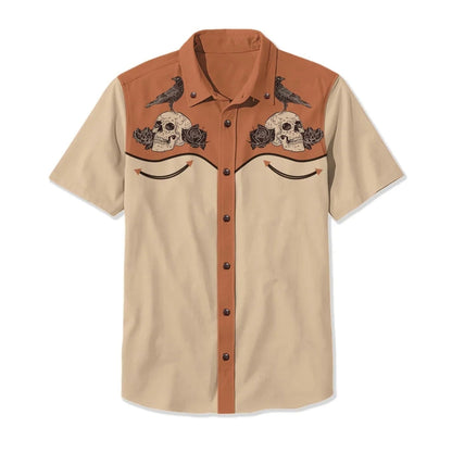 Ignazio - Camicia Uomo Western Elegante Moderna