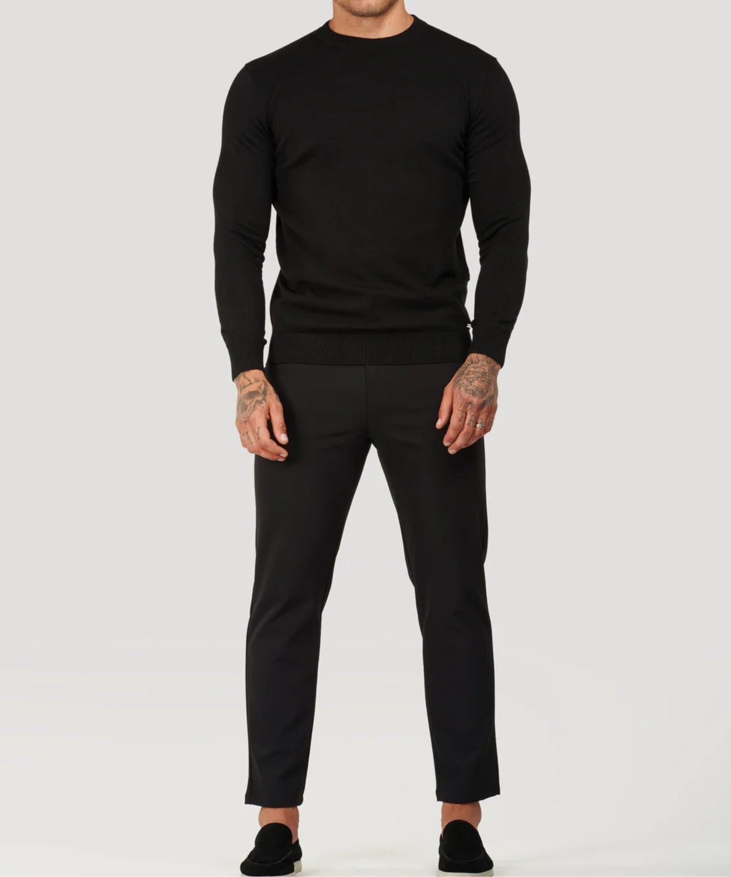 Diego - Maglione Uomo Collo Alto Slim Elegante