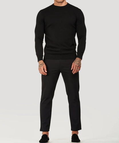 Diego - Maglione Uomo Collo Alto Slim Elegante
