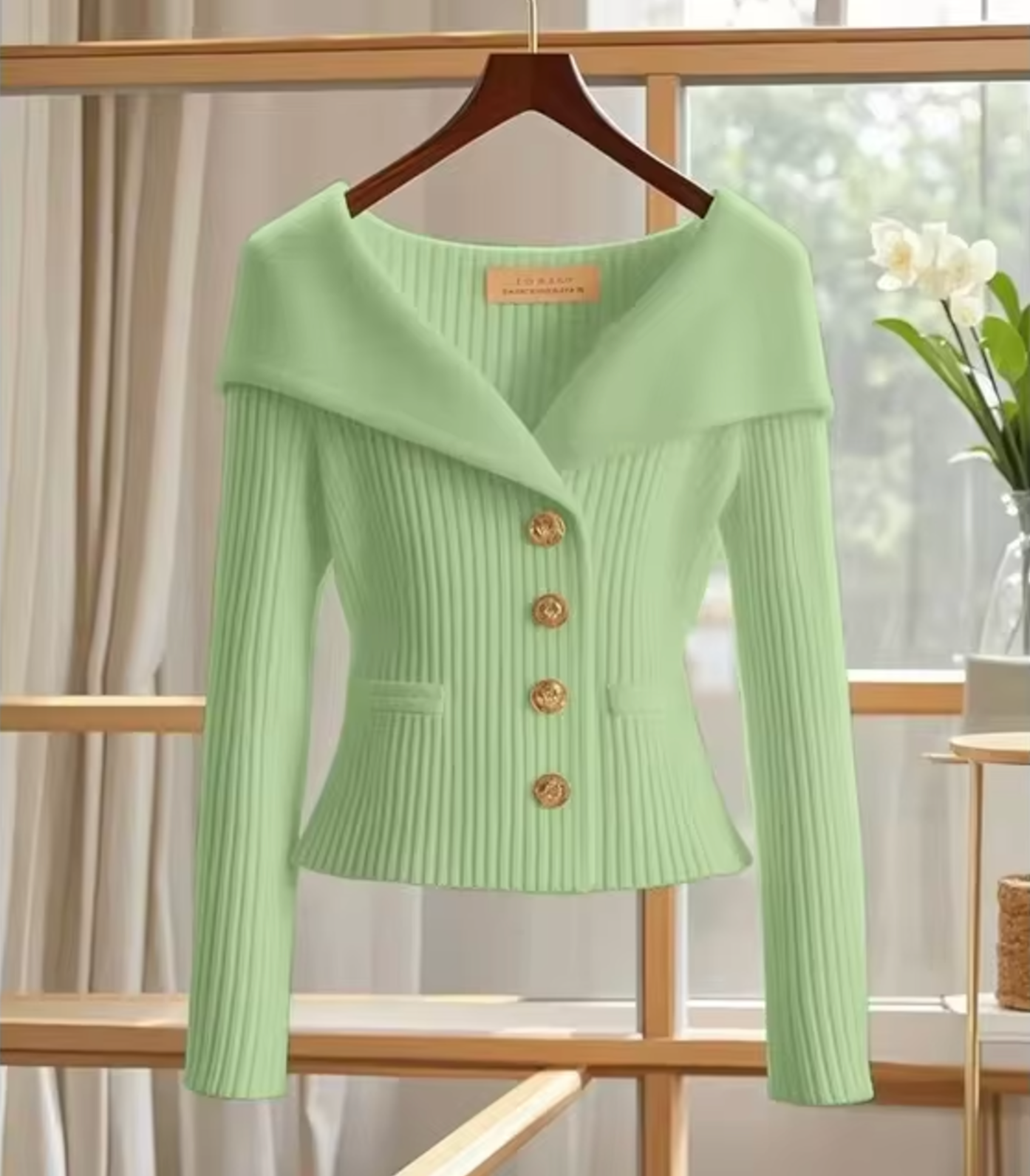 Concetta – Cardigan Corto Lavorato a Maglia