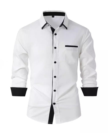 Matteo – Camicia Business Slim Fit a Righe Eleganti