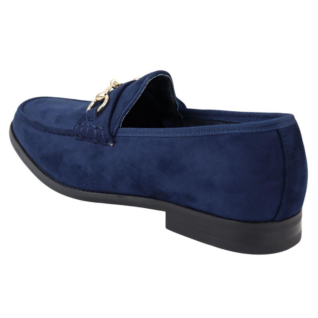 Valerio – Mocassino Uomo Slip-On in Camoscio Foderato in Pelle Formale