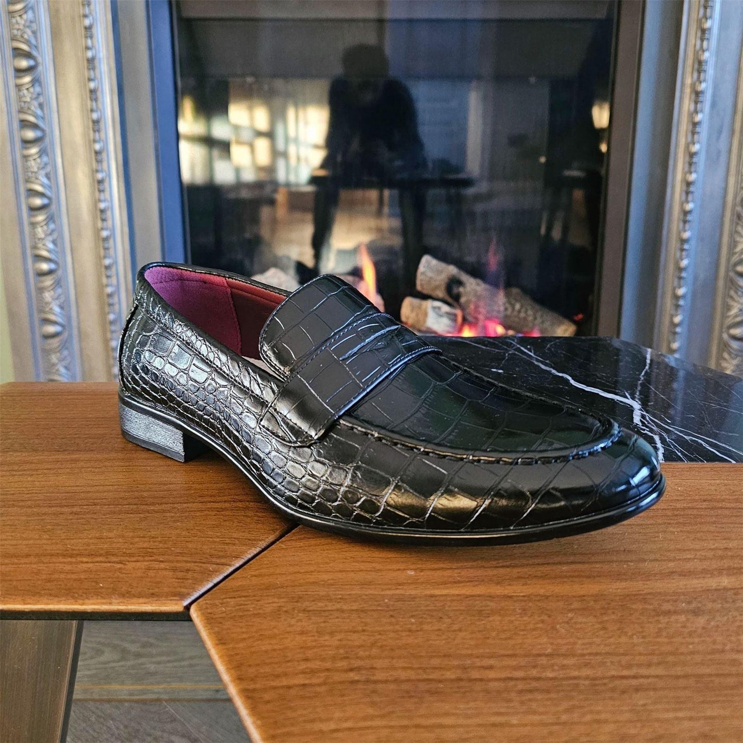 Pietro – Mocassino Uomo in Pelle Slip-On Formale