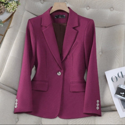 Simona – Blazer Aderente A Maniche Lunghe Con Tasche