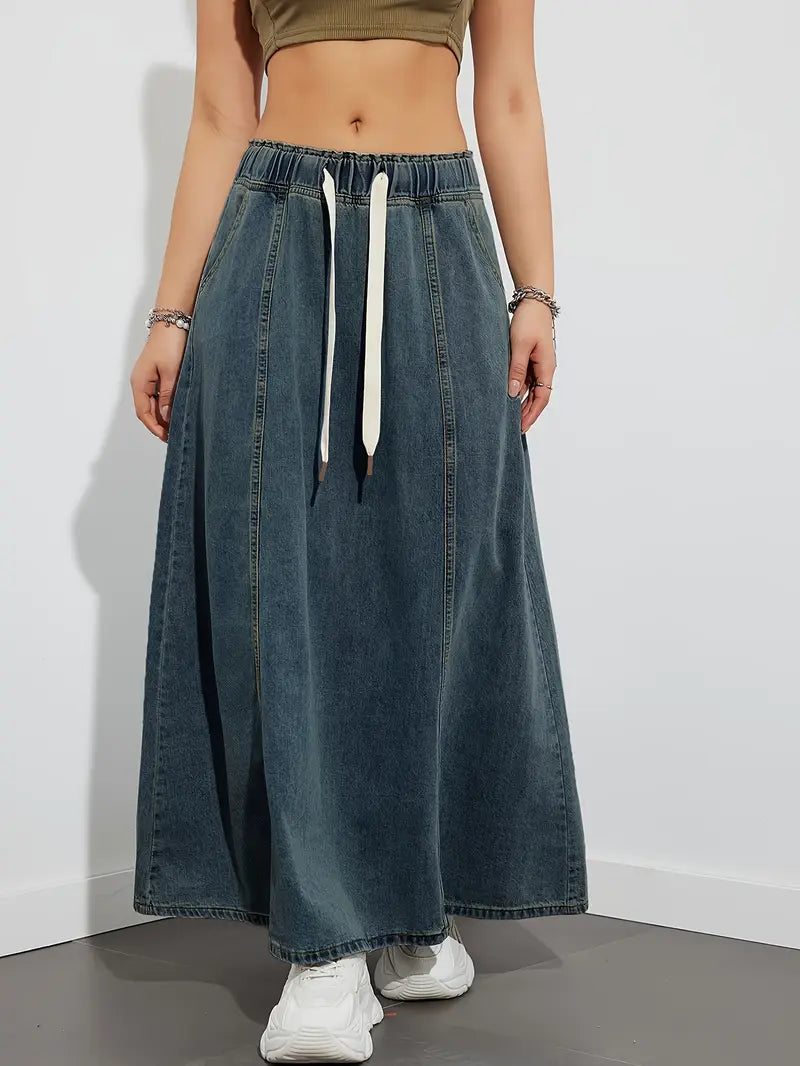 Loredana – Gonna Lunga Con Coulisse E Vestibilità Confortevole