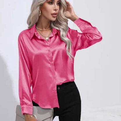 Donatella – Blusa Con Maniche Lunghe E Vestibilità Ampia