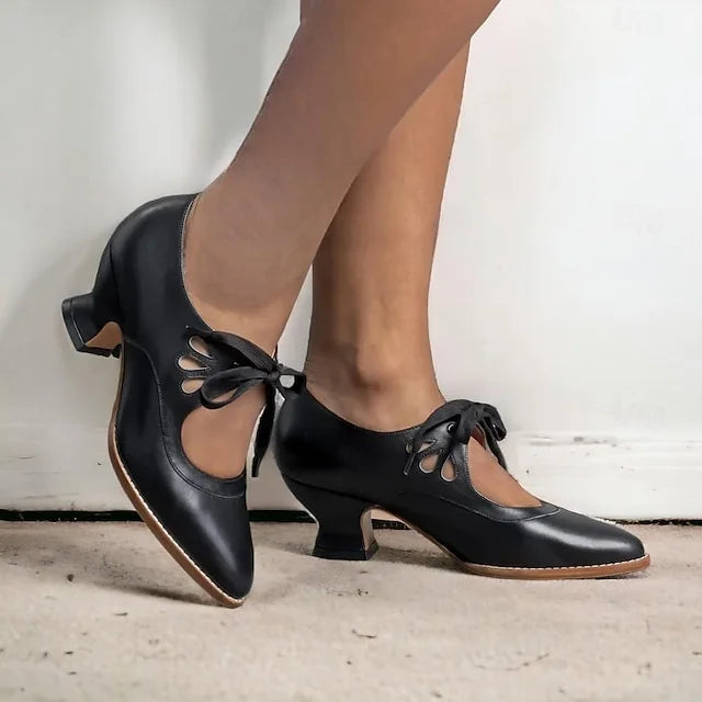Luisa - Pumps Tacco Alto Vintage Donna Eleganti