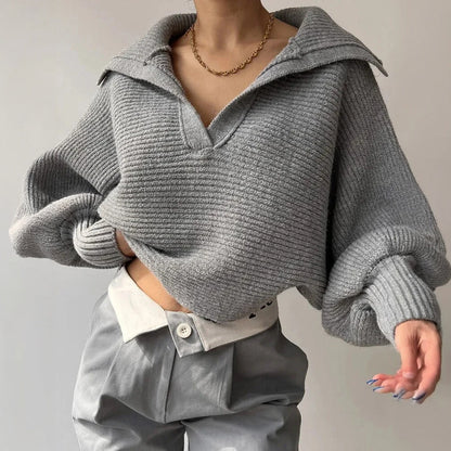 Ylenia – Maglione Oversize Chic Morbido e Caldo