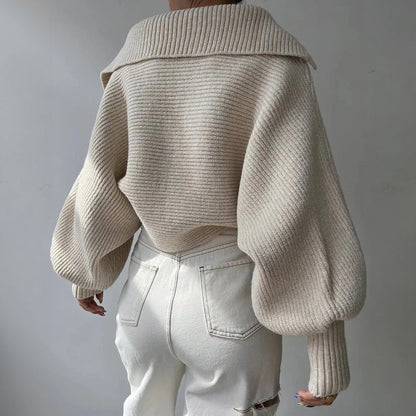 Ylenia – Maglione Oversize Chic Morbido e Caldo