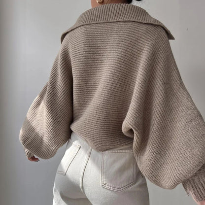 Ylenia – Maglione Oversize Chic Morbido e Caldo
