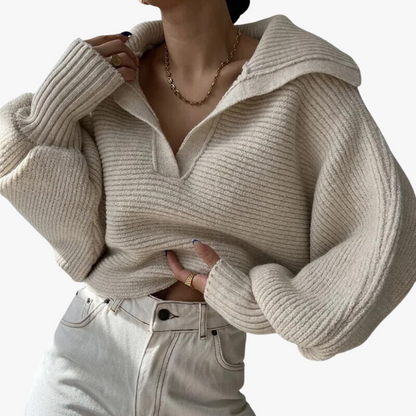 Ylenia – Maglione Oversize Chic Morbido e Caldo