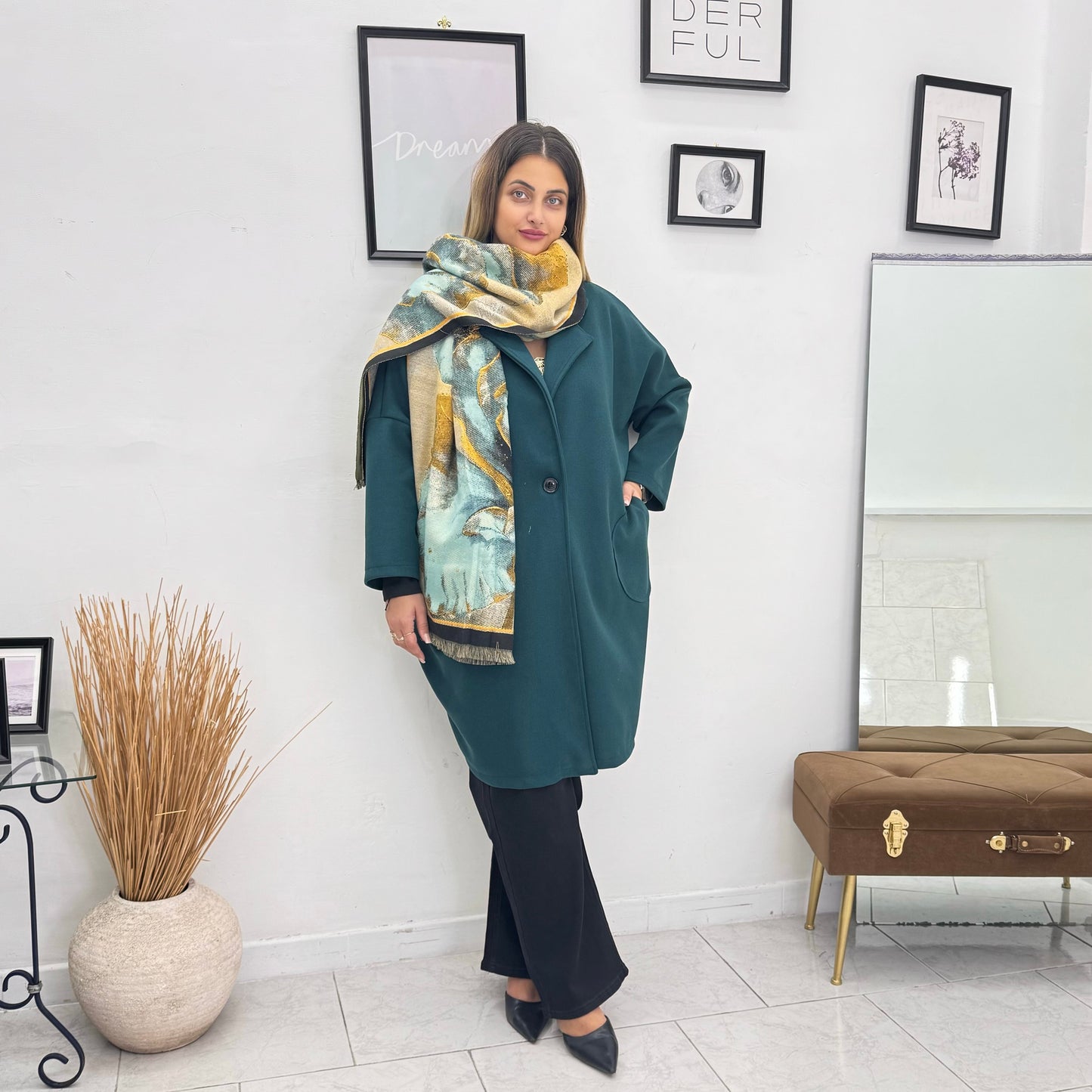 Tesara - Cappotto Dora Elegante Donna Invernale