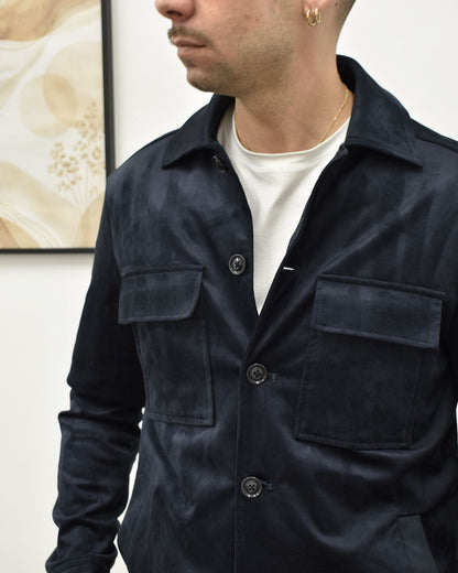 Ignazio - Giubbino Overshirt Leggero Uomo Contemporaneo