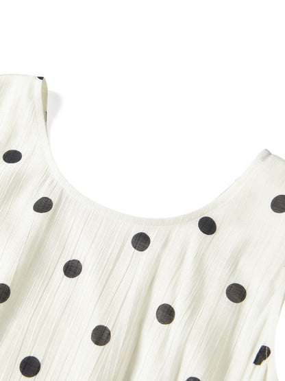 Grazia - Abito Donna Pois Elegante Raffinato