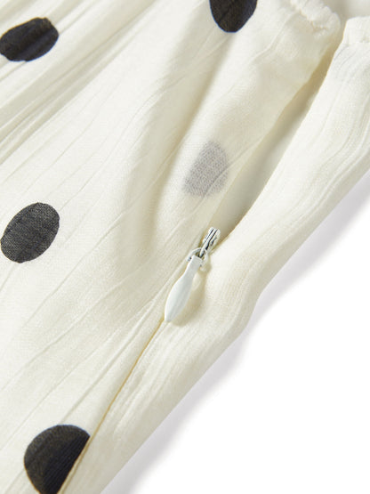 Grazia - Abito Donna Pois Elegante Raffinato
