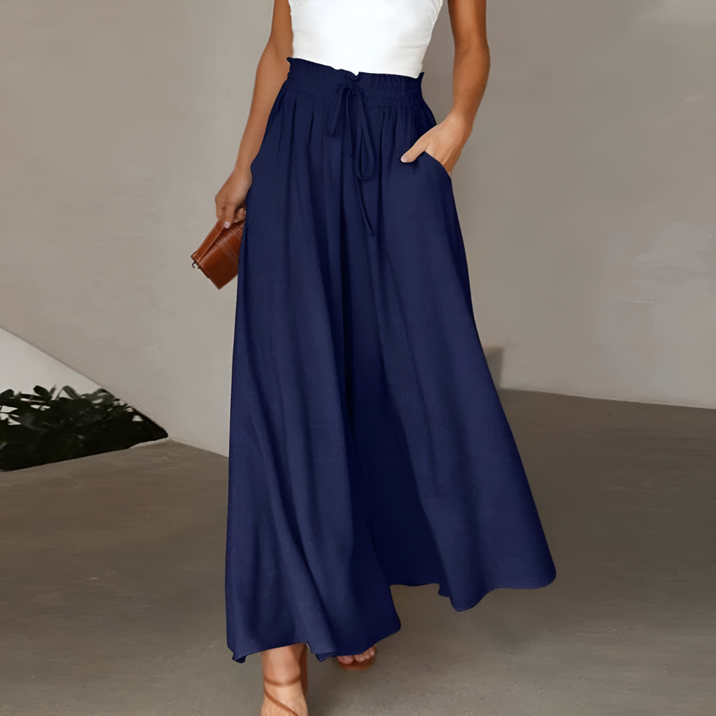 Jolanda – Gonna Pantalone Casual Con Pratico Elastico In Vita