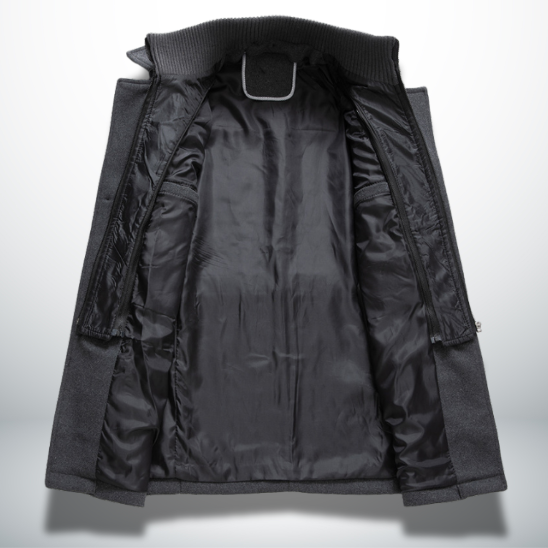 Diomede - Cappotto Uomo Caldo Elegante Stile Moderno