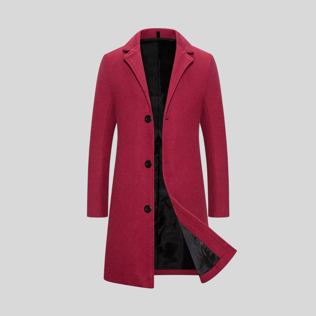 Torquato - Cappotto Stirling Elegante Uomo Invernale Lungo