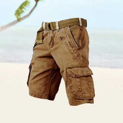 Junius - Shorts Cargo Comodi Uomo Contemporanei