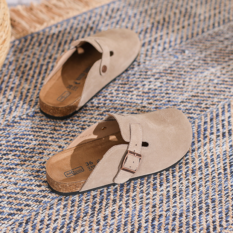 Felicia - Mocassini unisex in camoscio stile