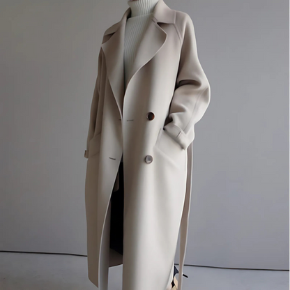 Cristina – Cappotto Classico in Lana Morbido e Confortevole