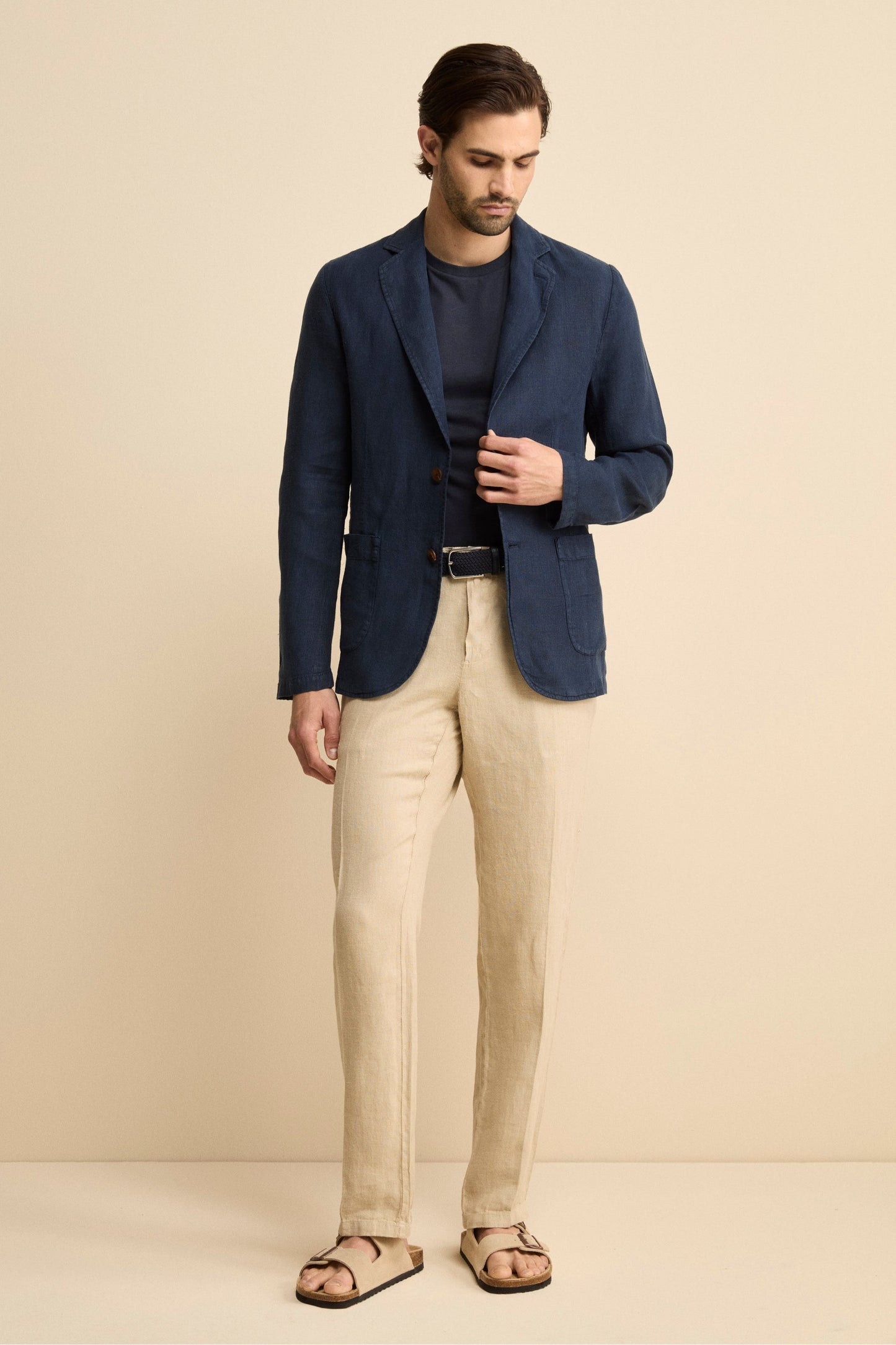 Ippolito - Giacca Uomo Blu Notte Elegante