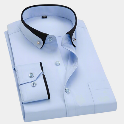 Alessandro – Camicia Classica Da Uomo A Maniche Lunghe