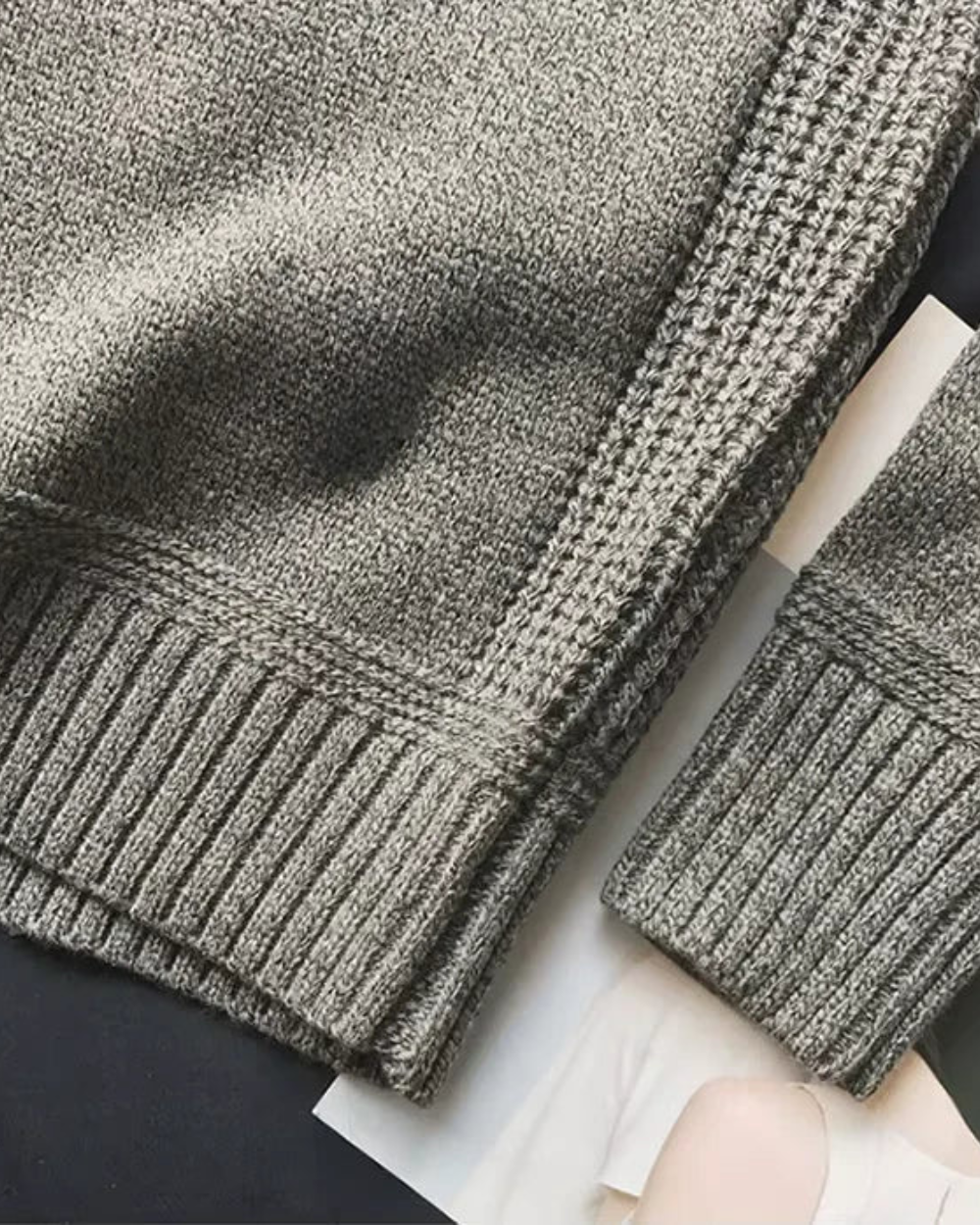 Duccio - Maglione Uomo Con Toppe Stile Classico