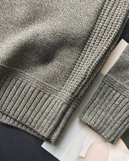 Duccio - Maglione Uomo Con Toppe Stile Classico