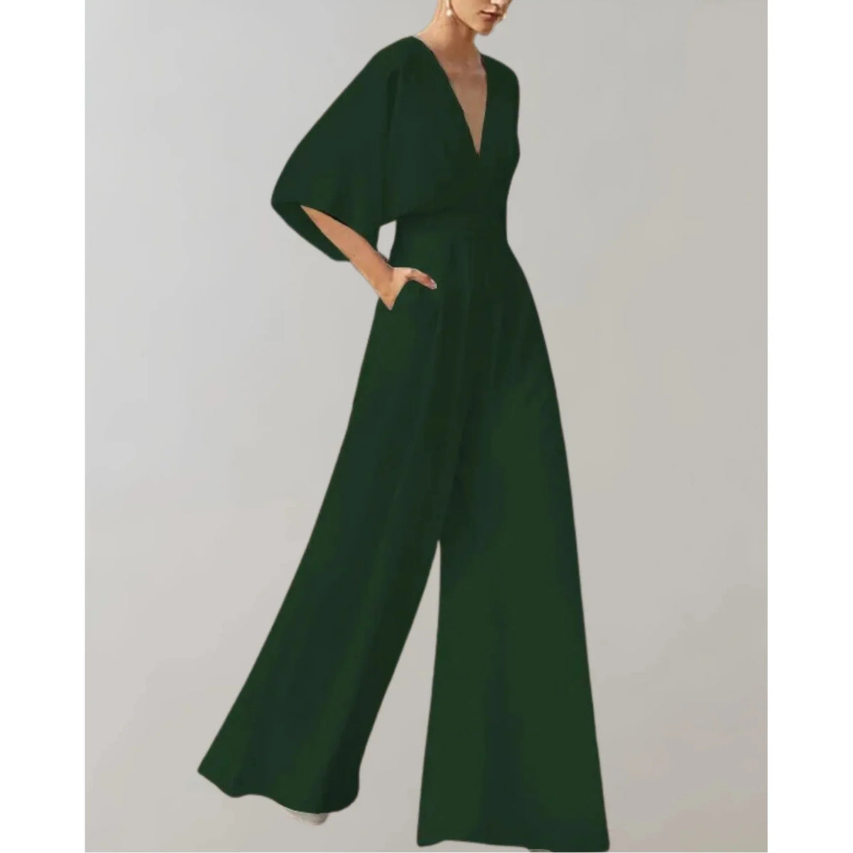 Imelda - Tuta Donna Elegante con Gamba Ampia