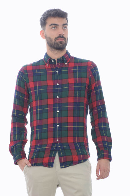 Renatino - Camicia Ralph Lauren Uomo Quadri Elegante Moderna